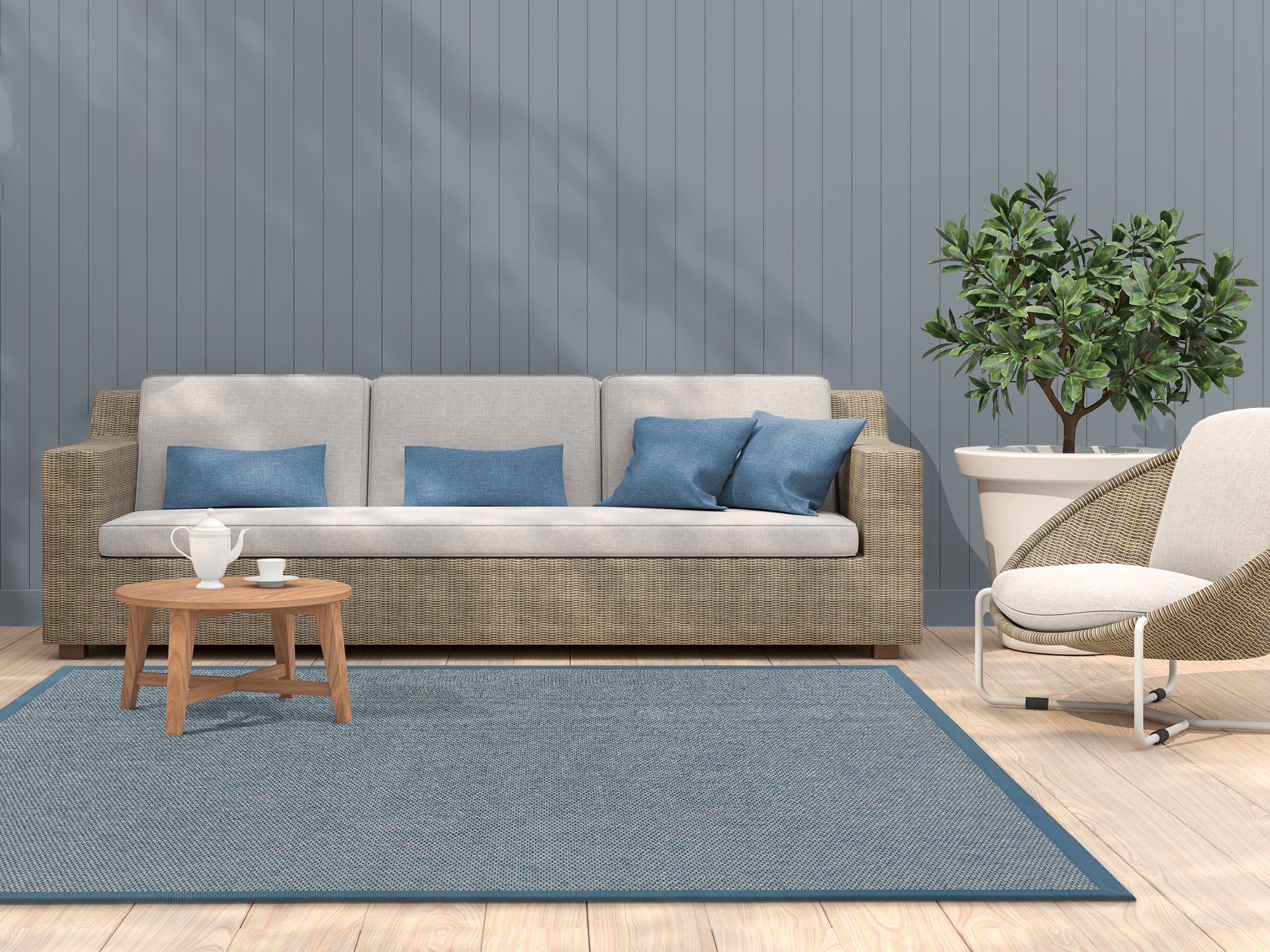 Naturana Panama blau