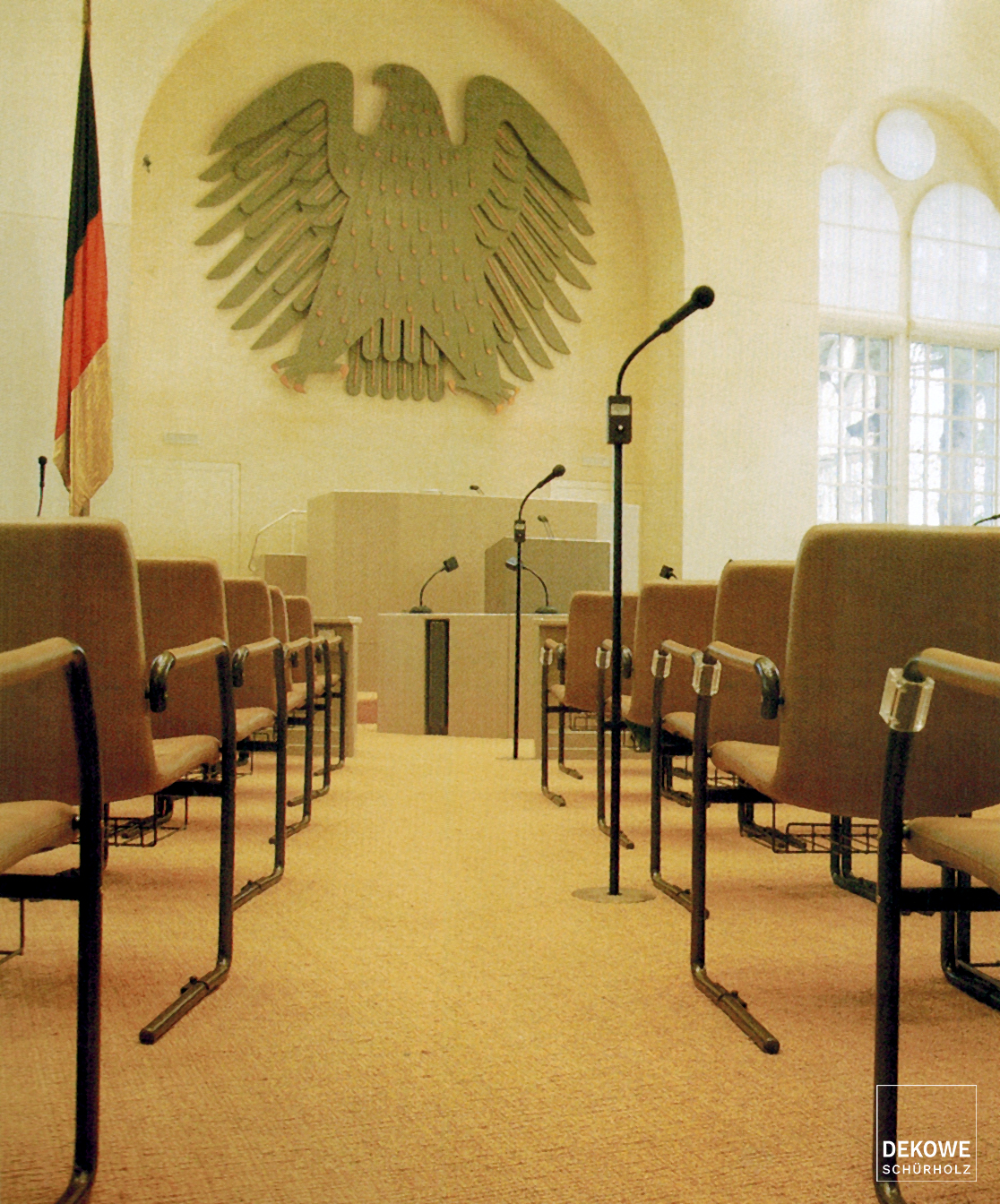 Teppich von DEKOWE im deutschen Parlament
